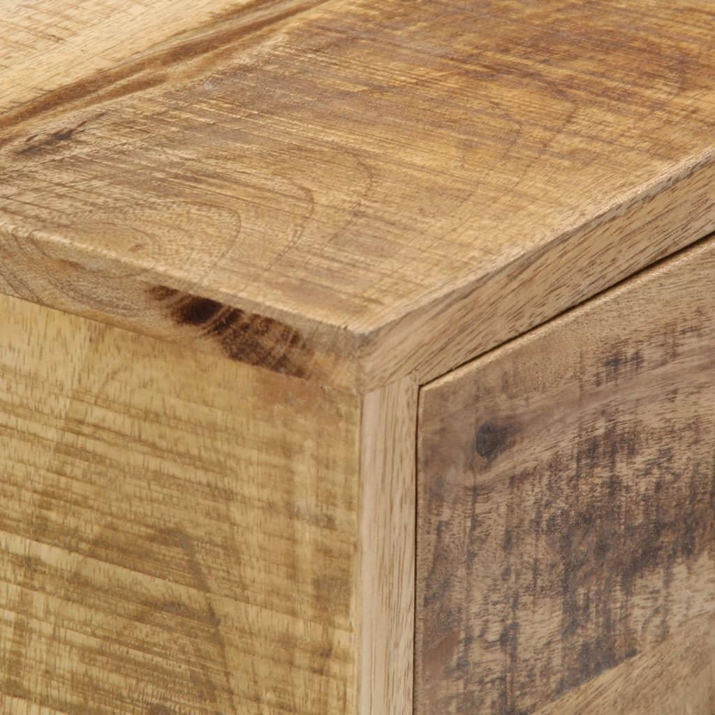 Credenza buffet consolle mobile contenitore 88 cm in legno massello di mango 4402243