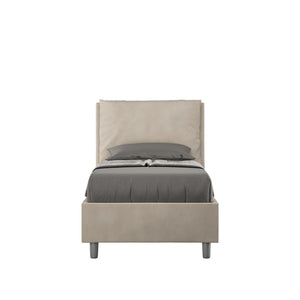 Letto Singolo 80x190 cm Senza Rete Antea Sabbia