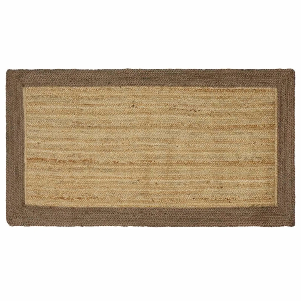 Tappeti per area Naturale e Grigio 100 x 200 cm Juta 42010668