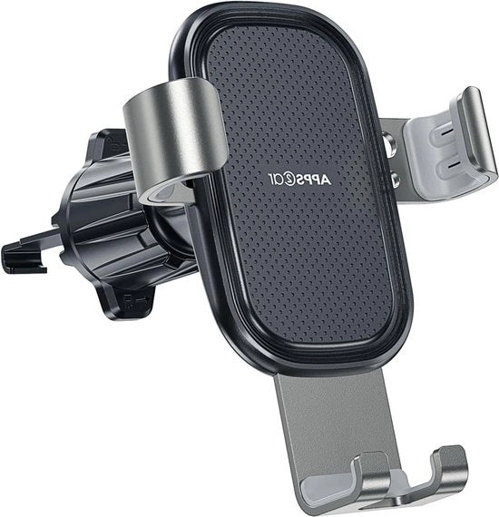 Supporto per Telefono Auto Universale per Ventilatore di Aerazione con Funzione Handsfree - Adatto per iPhone 15/14/Pro/Max Samsung Huawei - Accessorio Auto Universale