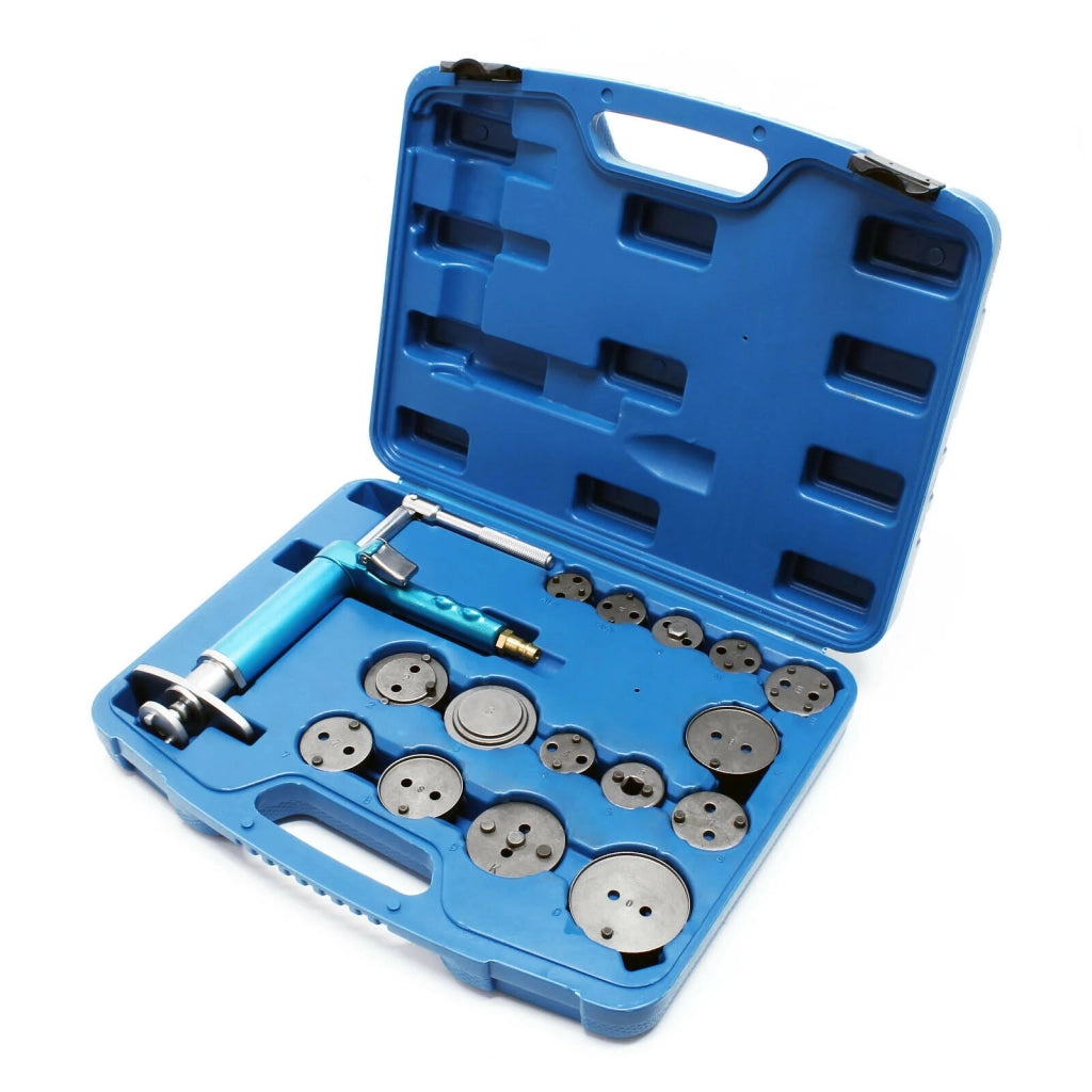 Set di utensili per la retrazione del pistone della pinza del freno pneumatico da 16 pezzi (aria compressa) 16_0002595