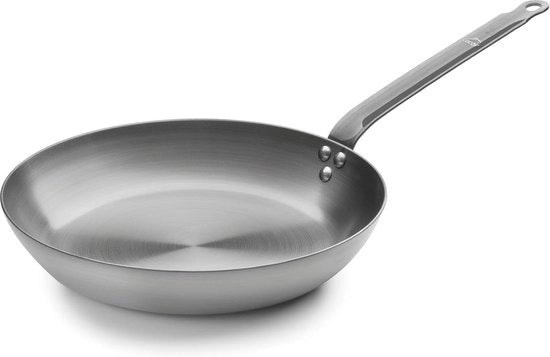 Padella in ghisa - Utensile da cucina - 1 pezzo - Grigio - Ghisa - 26 cm