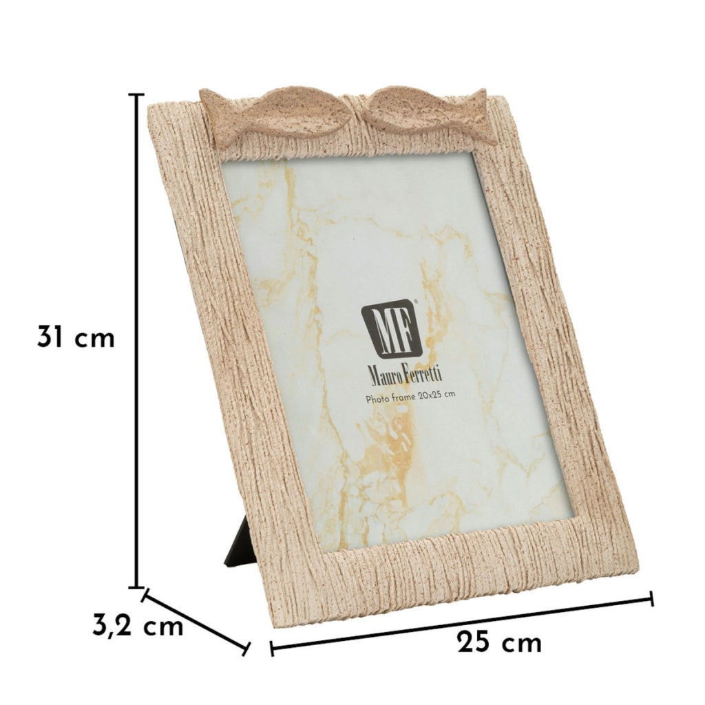 Portafoto VKH1000, Beige, Poliresina, 25x3,2x31 cm