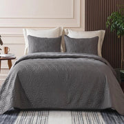Bedsprei Geometriche a Ghiaccio con Cuscini 240 x 260 cm - Comfort per Quattro Stagioni