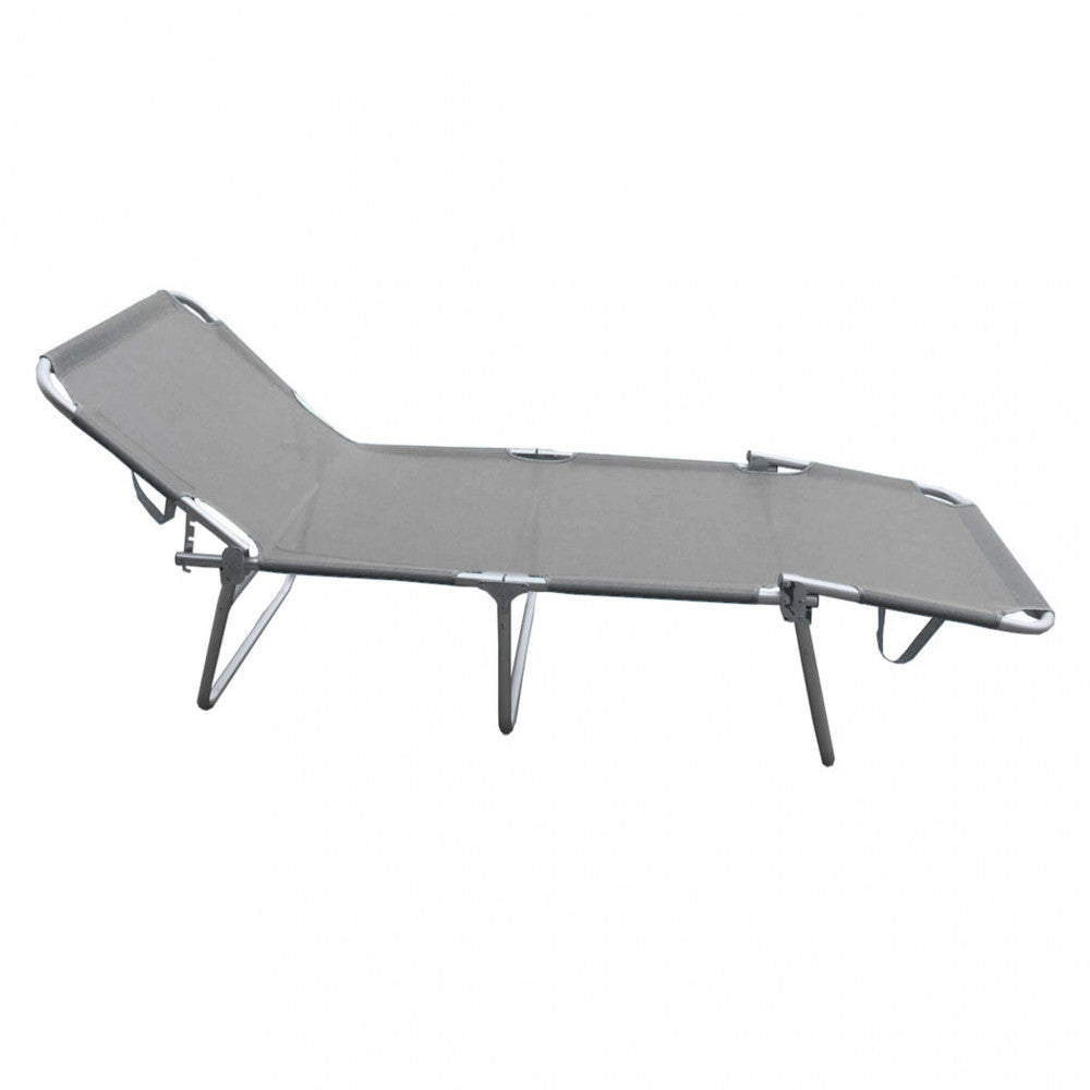 Lettino Prendisole da Giardino 190x58x40h cm in Textilene Vari Colori