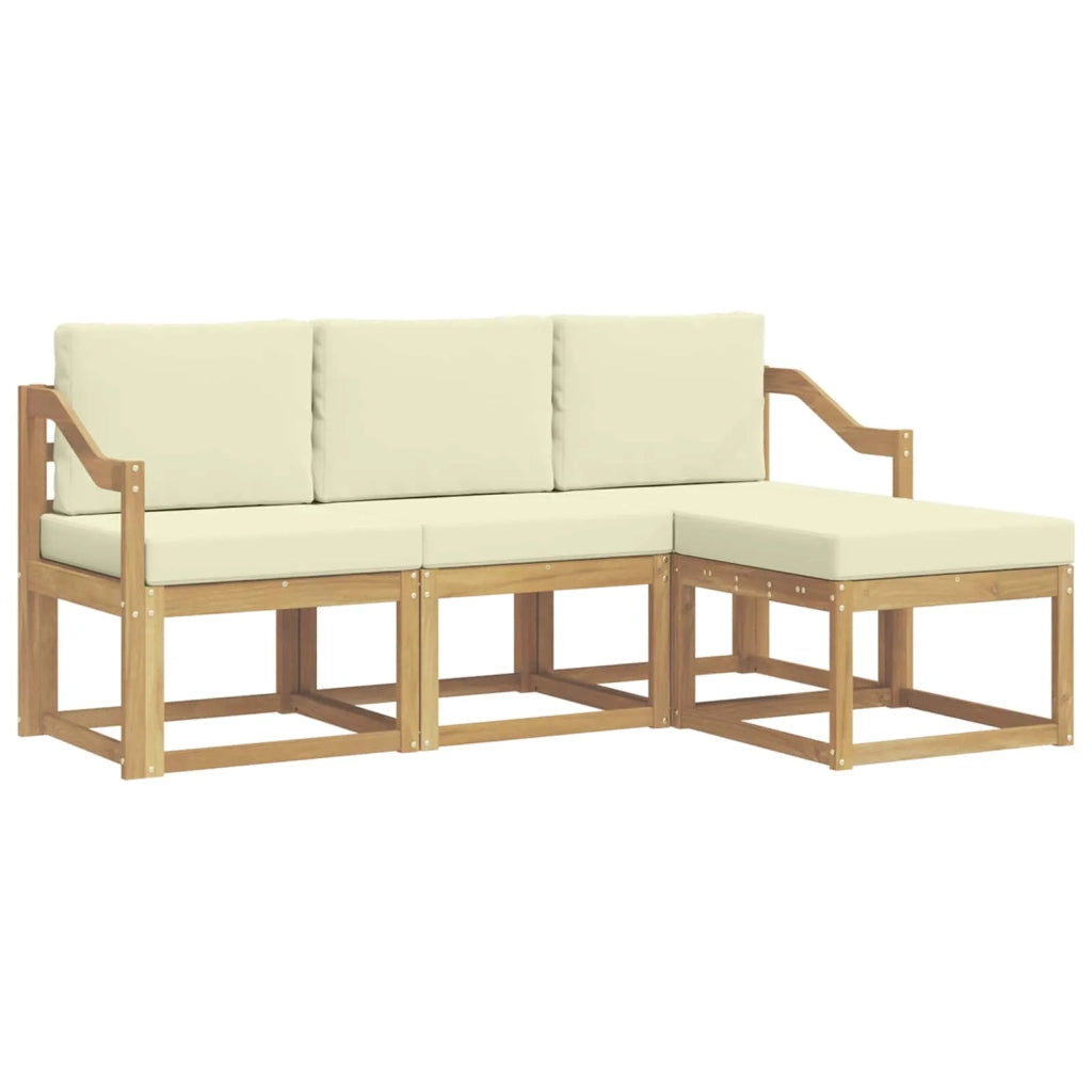 Set di divani da esterno 4 pz 3387469