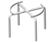 1pz piedistallo fusto olio senza ruote  cm60x40h. fusti/botti lt150 cod:ferx.fer311878