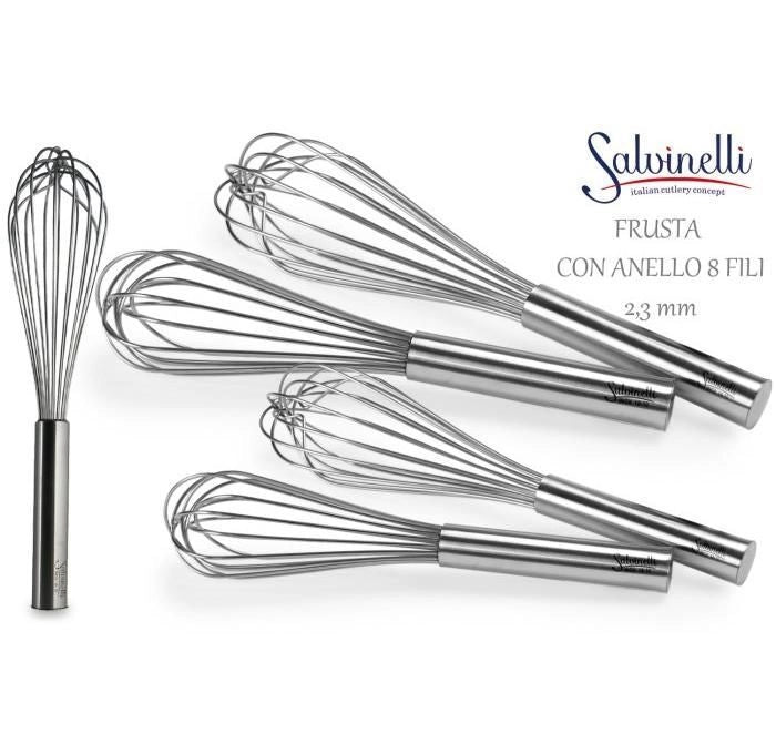 Ilsa Frusta professionale da cucina 8 fili acciaio inox 18-10 35 cm spessore filo 2.3 mm