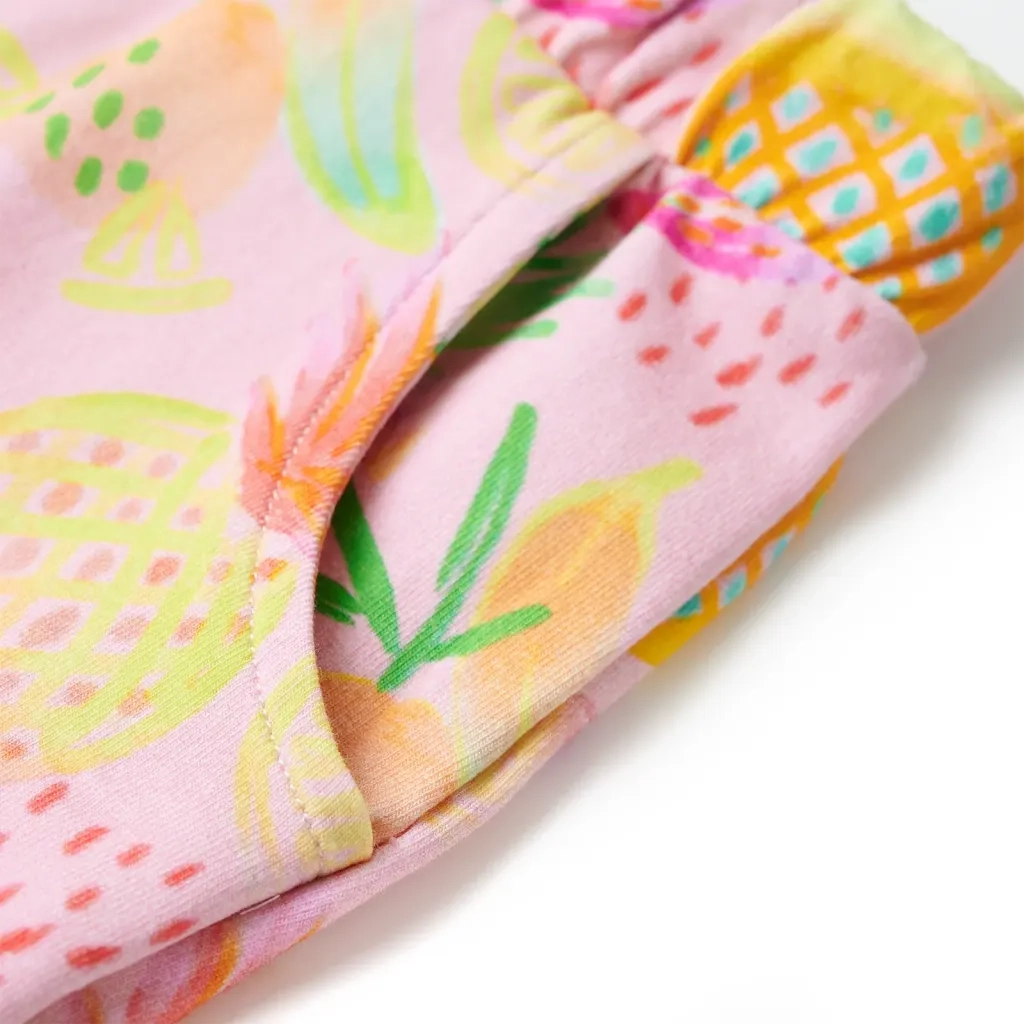 Pantaloncini per Bambini con Coulisse Rosa Tenue 116 CFW3440096