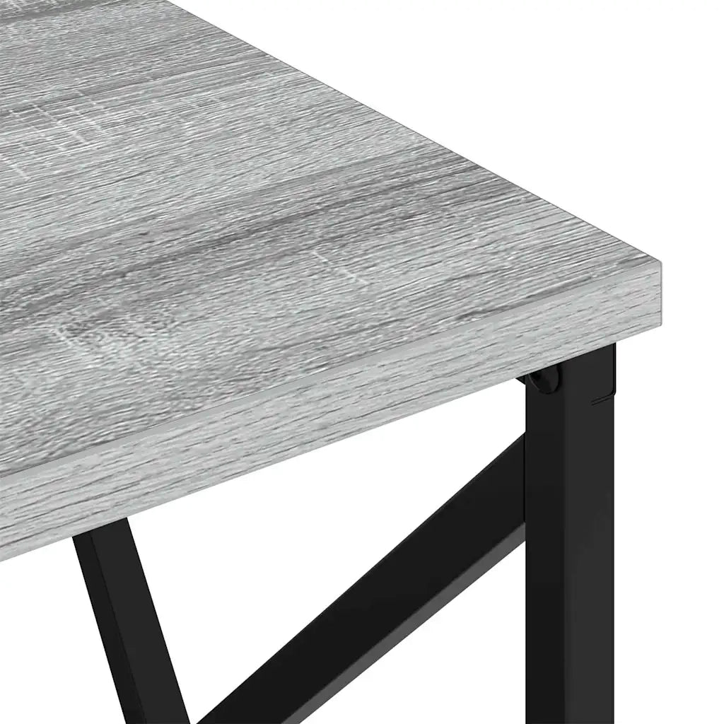Comodino | Armadio da Notte | Mobiletto da notte con cassetto Grigio Sonoma 40 x 31 x 60 cm