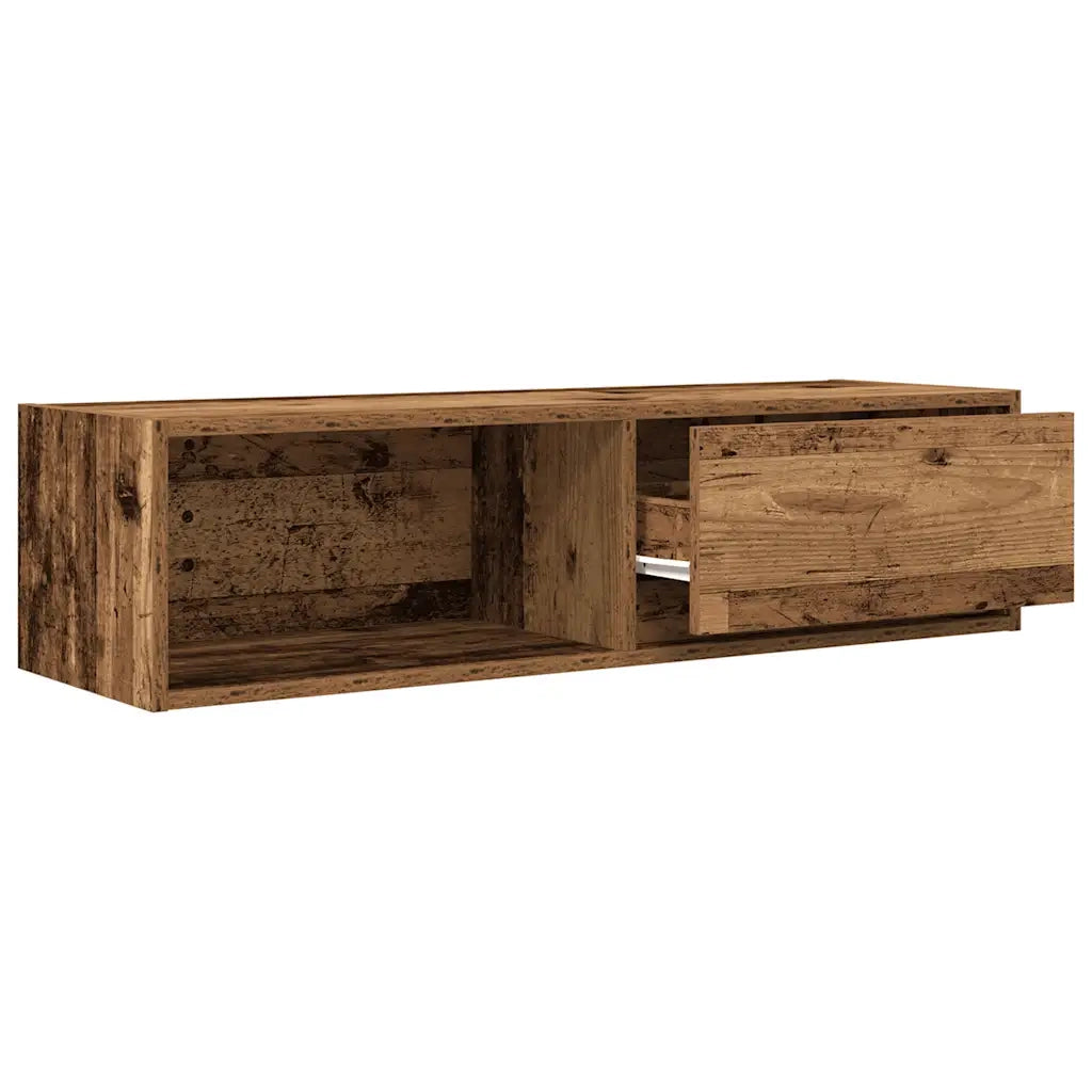 Mobili Porta TV 2 pz | Armadietto TV | Mobile Porta TV Legno Antico 100x31x25,5 cm in Truciolato