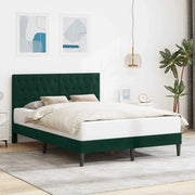 Struttura del letto Verde Scuro 160 x 200 cm Velluto 42027675