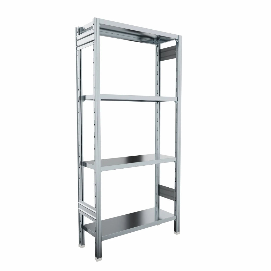 SCAFFALATURA metallica da magazzino Zincata cm. 120x70x180h