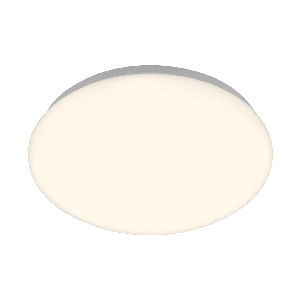 Plafoniera Contemporanea Elara Metallo Bianco Led Integrato 12W 4000K
