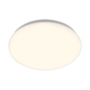 Plafoniera Contemporanea Elara Metallo Bianco Led Integrato 12W 4000K