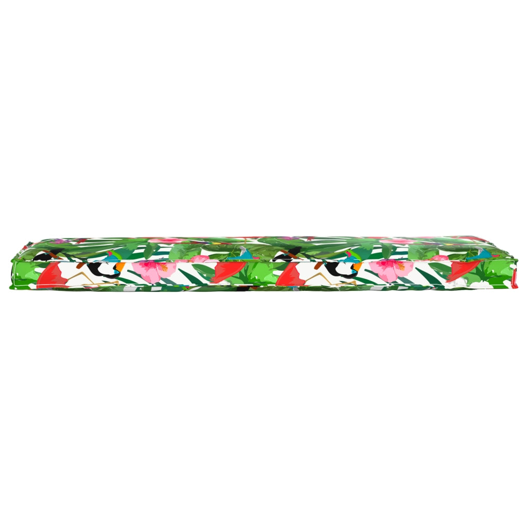 Cuscino per panchina Giungla Tropicale 140x40x8 cm Tessuto Oxford