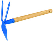 Agef ZAPPETTA CUORE-BIDENTE con manico cm. 30 cm.5x18