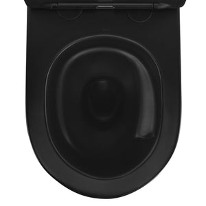 Vaso Wc Sospeso Rea Carlo Mini Tornado Nf Black Matt