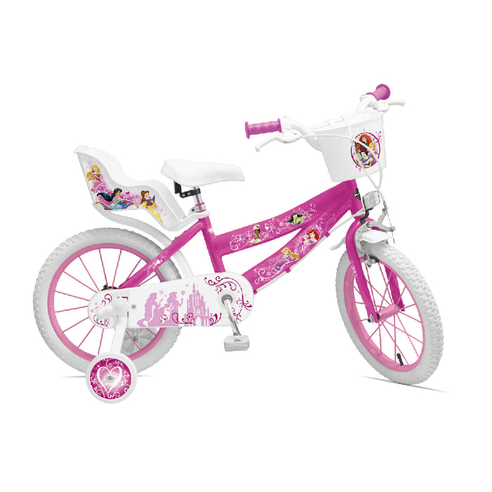 Bicicletta per Bambina 14’’ Freni Caliper con Licenza Disney Princess