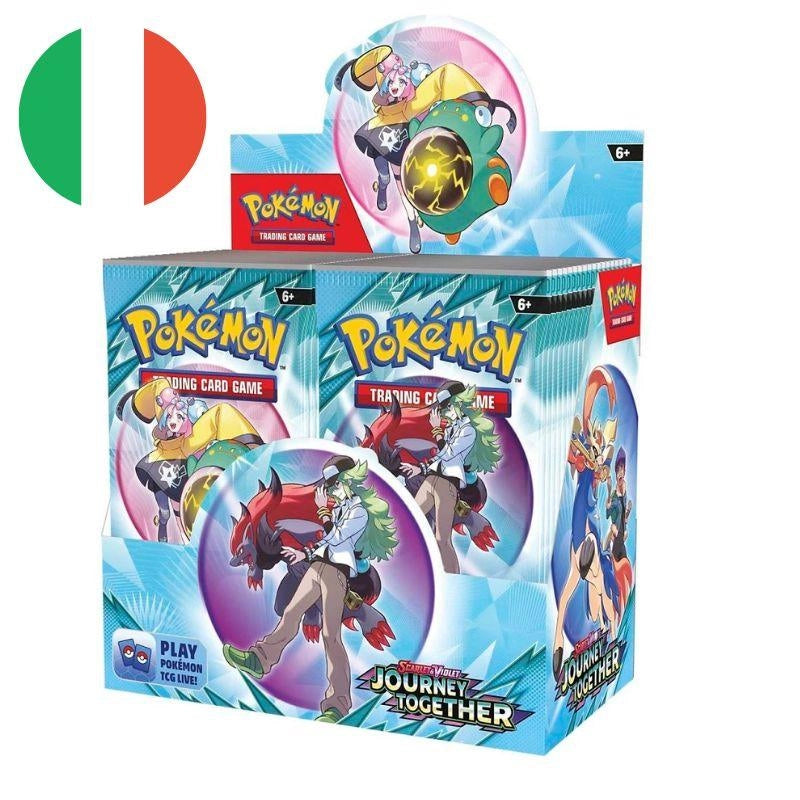 Box Avventure insieme 36 buste Pokémon Card Game Avventure Insieme Scarlatto & Violetto Display – 36 Buste (IT)