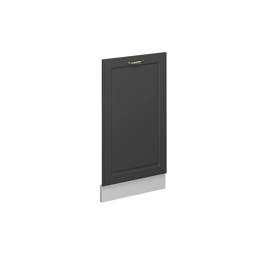 Vicco Pannello frontale della lavastoviglie Landhaus antrazit-oro 45 cm senza piano di lavoro