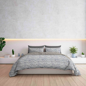 Copripiumino 1 Piazza e Mezzo con Federe Stampato Jakarta