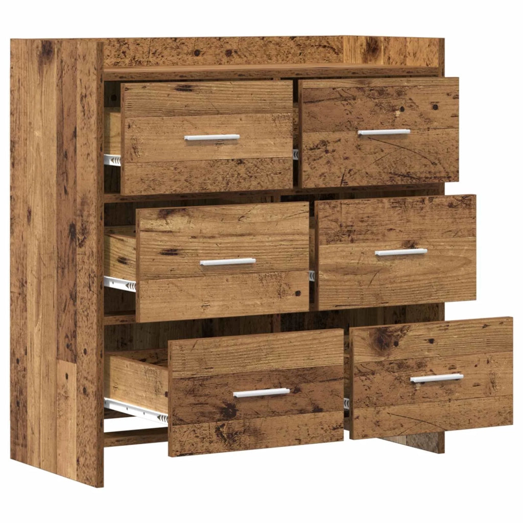 Credenza Legno antico 75 x 33 x 80 cm Legno ingegnerizzato 8011105