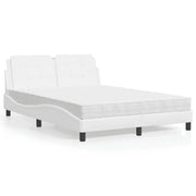Giroletto senza Materasso Zadar Bianco 140x200 cm in Similpelle