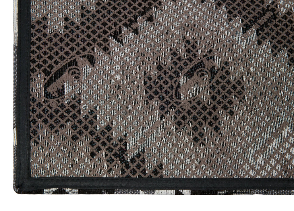 Tappeto Arredo Antiscivolo Camera Salotto Disegno Astratto Geometrico Avana By Suardi - 200x280 - Nero