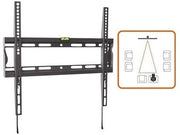 MENSOLE STAFFE PER TV FISSE PER SCHERMO DA 42'' a 55'' DIMENSIONI CM.50x15
