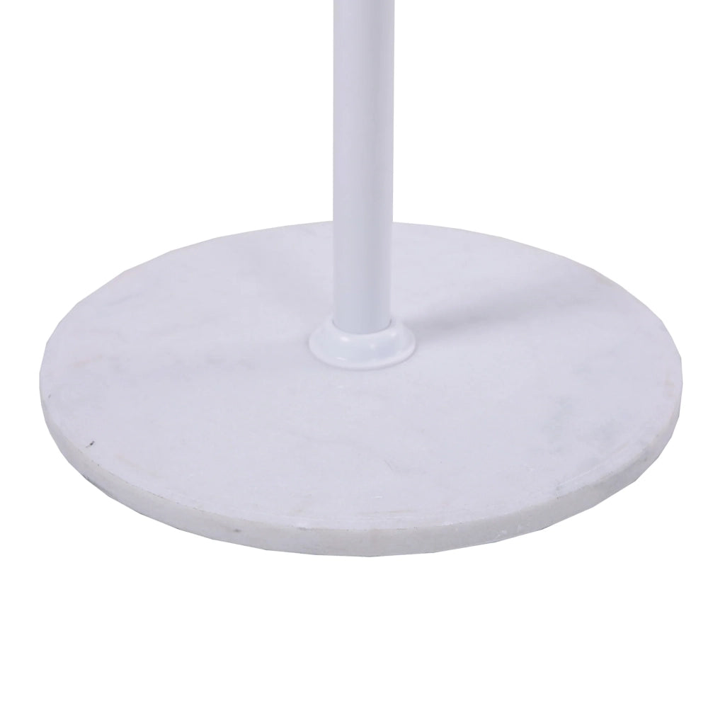 Appendiabiti da ingresso di design 172 x 37 cm acciaio bianco 03_0010381