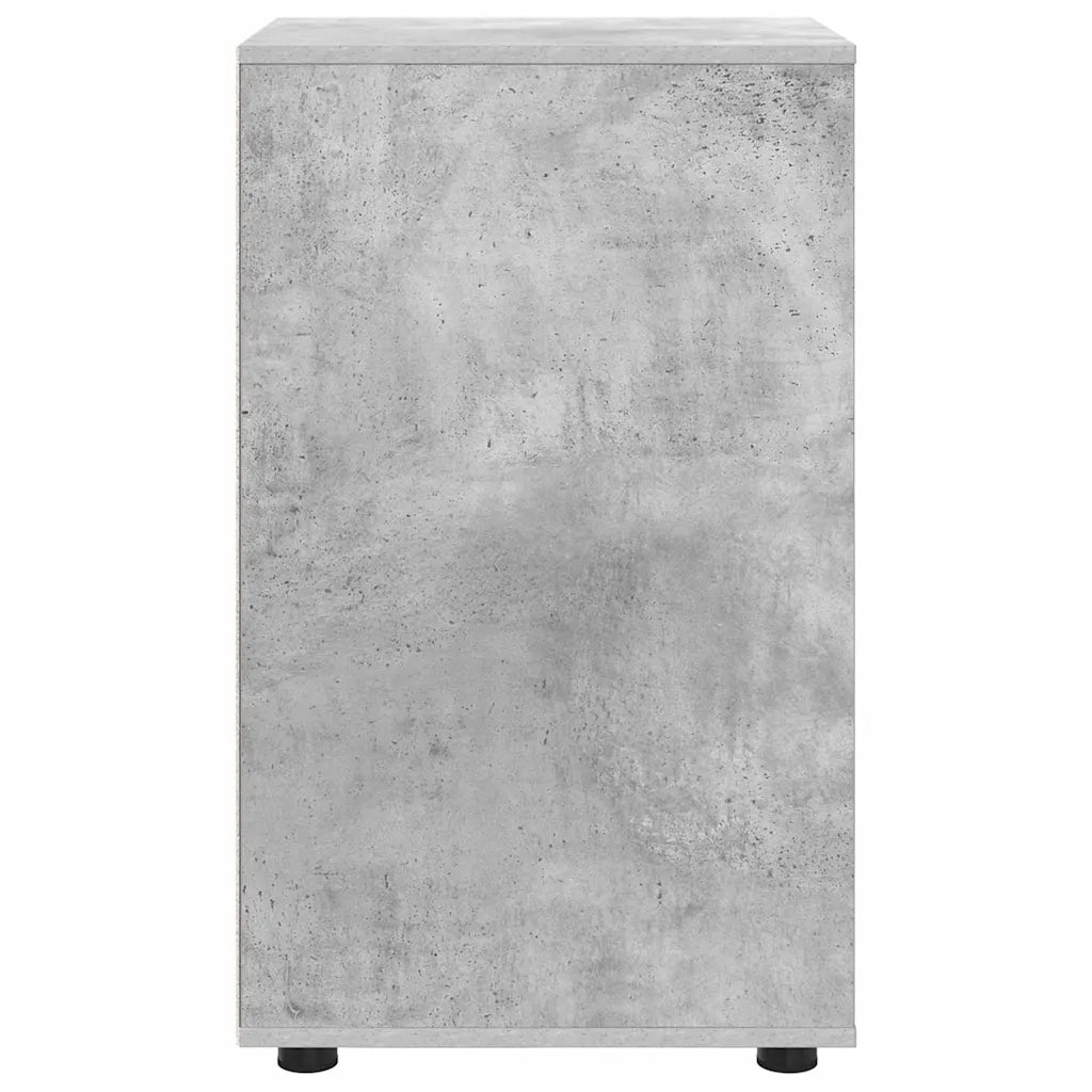 Armadio Grigio cemento 40 x 48 x 81 cm Legno multistrato