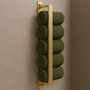 Portasciugamano Da Bagno Brush Gold