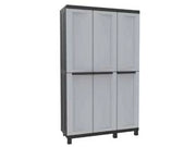 ARMADIO PIANI E PORTASCOPE ALTO SERIE TWIST BLACK 102A  mm.1020x390x1700h.    TERRY