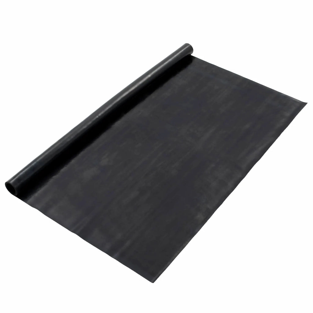 Tappeto per pavimento Nero 1,2 x 5 m Gomma