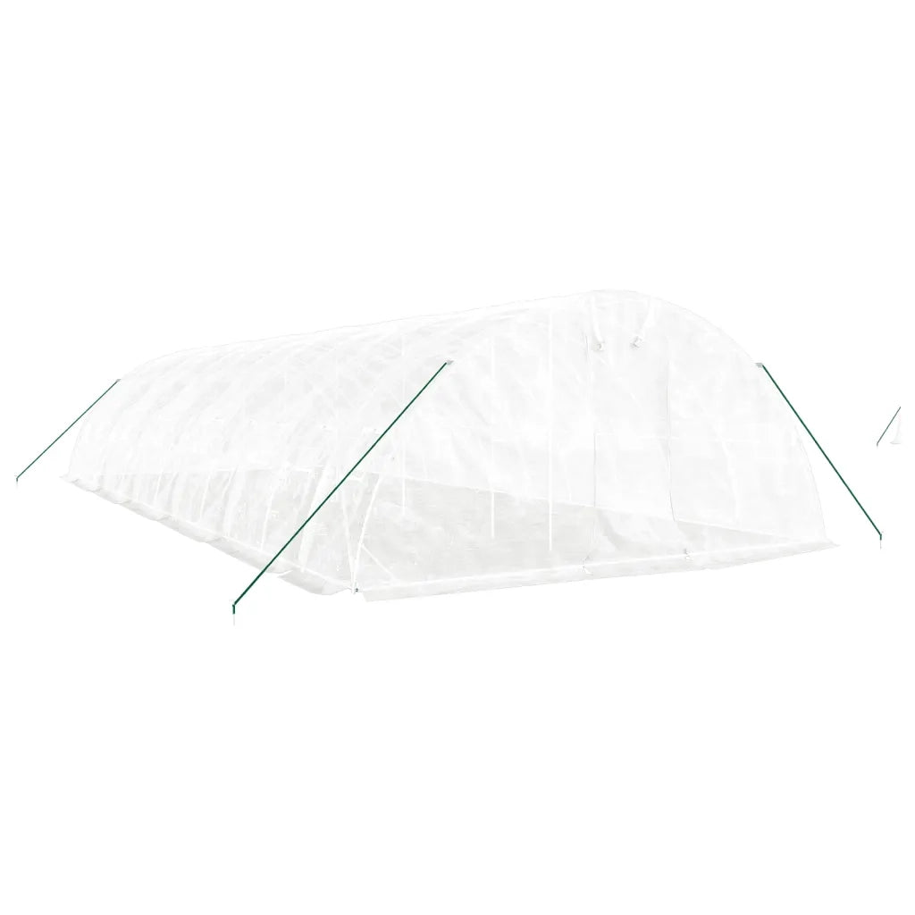 Serra con Telaio in Acciaio Bianco 60 mÂ² 12x5x2,3 mcod mxl 76760