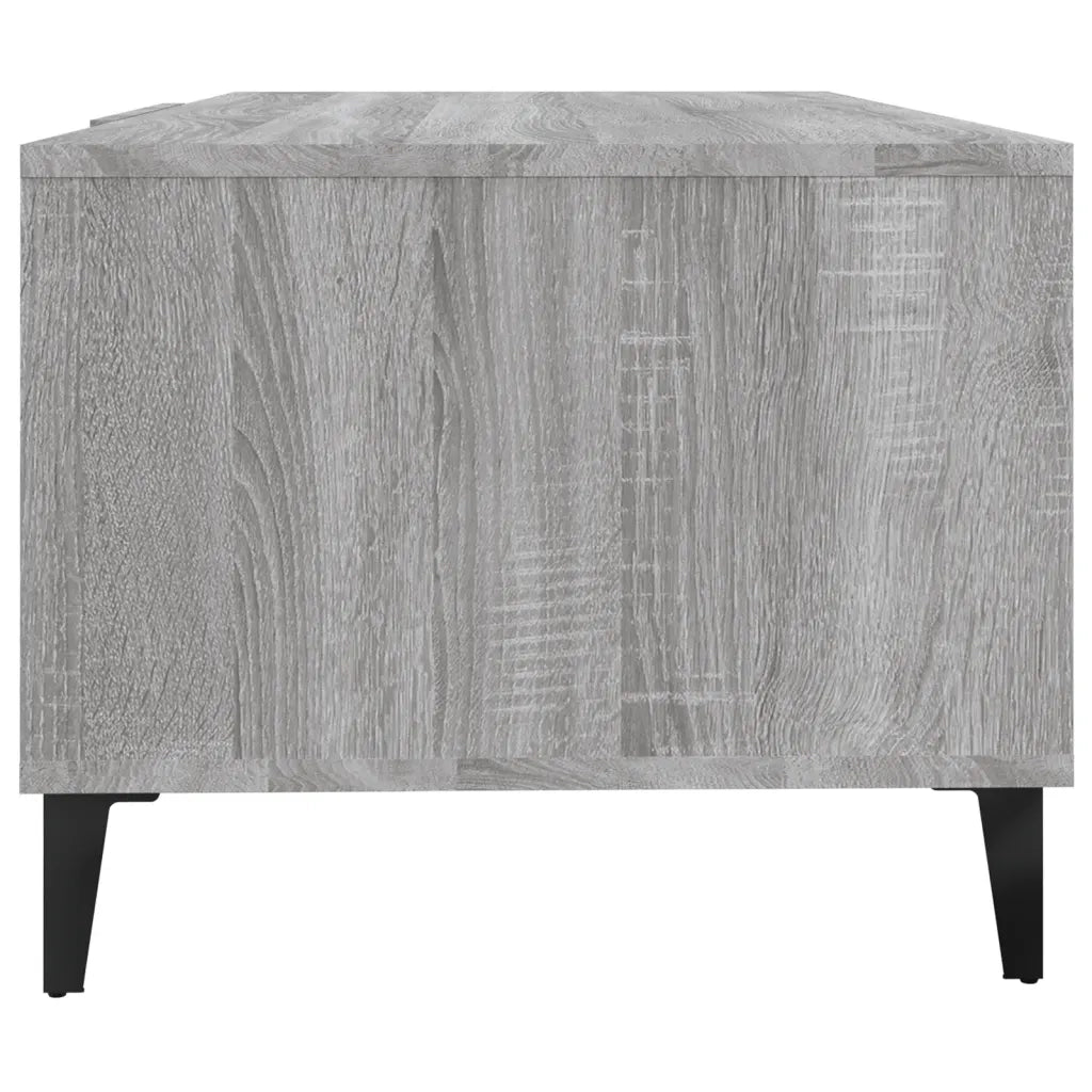 Tavolino da Salotto Grigio Sonoma 102x50x40cm Legno Multistrato 817529