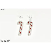 Decorazione da appendere a forma di  bastoncini set da 2 pz candy