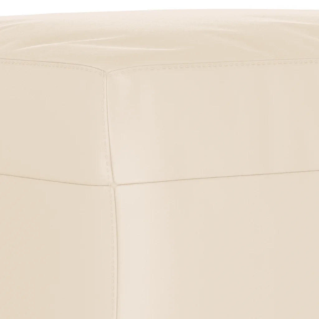 vidaXL Set Divani 3 pz con Cuscini Beige in Tessuto Microfibra