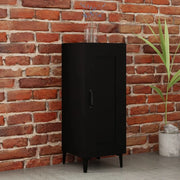 Credenza Nero 34,5x34x90 cm in Legno Multistrato cod mxl 12952