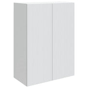 Mobiletto a muro Bianco 66 x 34,5 x 90 cm Legno ingegnerizzato 898395