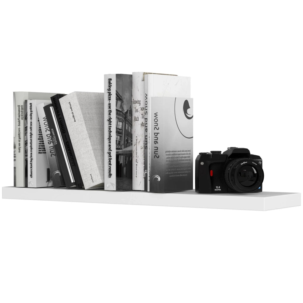 Mensola a muro AKORD PS4 Bianca 80 cm 80x20x3,2 cm