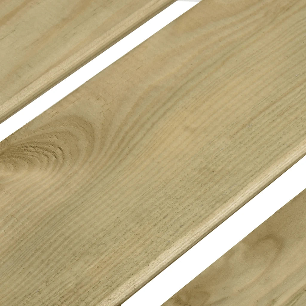 Panchina da Giardino | Panca da Giardino 121 cm in Legno di Pino Impregnato