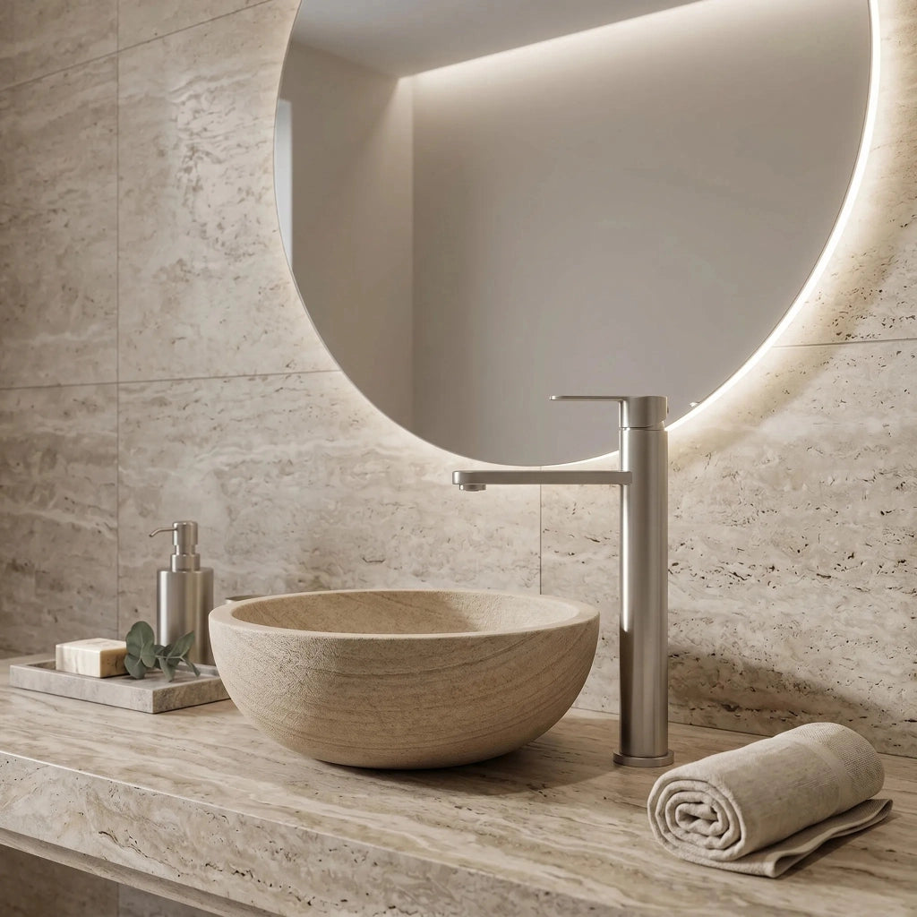 Rubinetto Da Bagno Rea Arcos Brush Nickel