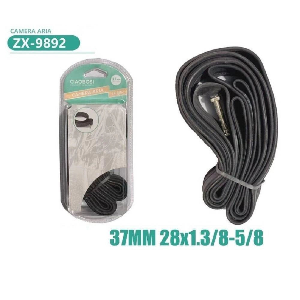 Trade Shop - Camera D'aria Pneumatici Ruote Bici Bicicletta 37mm 28×1.3/8-5/8 Ricambi Zx-9892 -