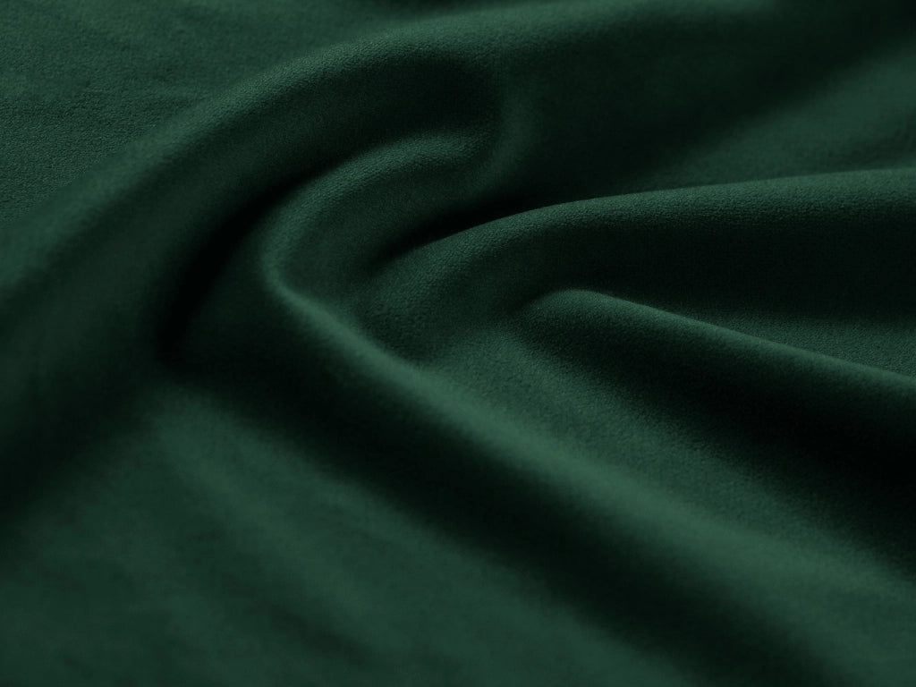 Cosmopolitan Design - Letto a cassettone con testiera "Colonel" 180x200cm in velluto verde bottiglia 