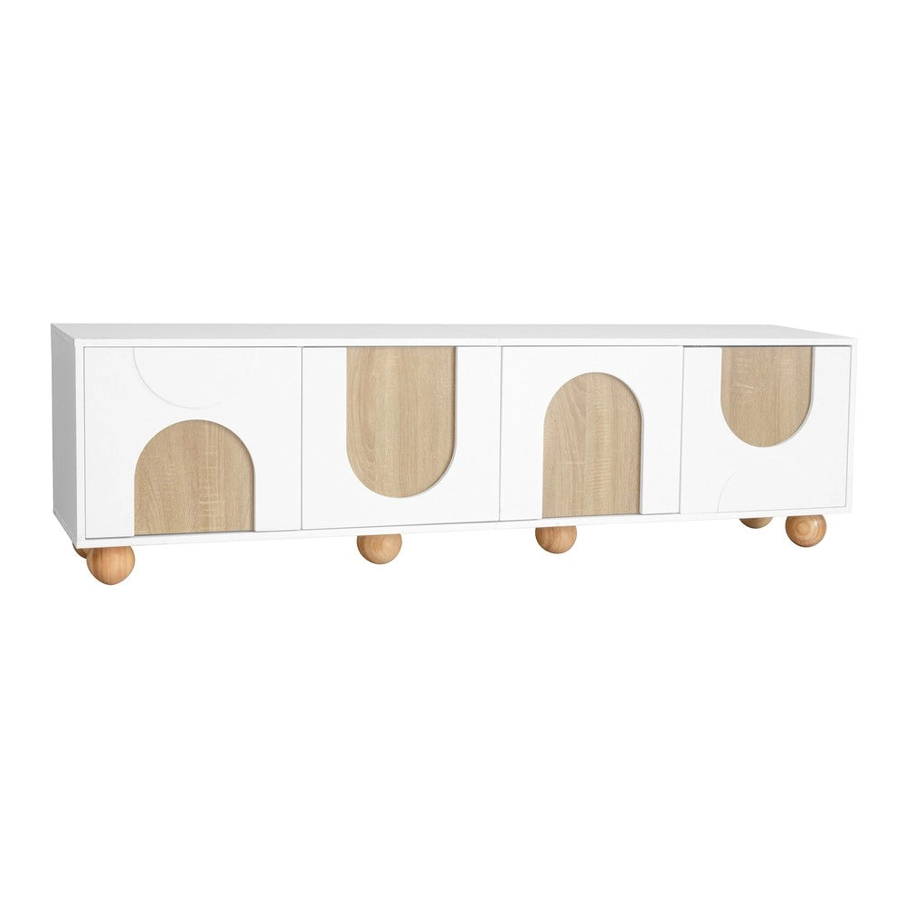 Mobile TV 4 Ante Vintage ¨C Xylo ¨C Legno, 175x38x50 cm