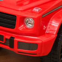 Easycomfort Macchina Giocattolo, Macchina Cavalcabile per Bambini 12-36 Mesi, Mercedes-Benz G350, Rossa