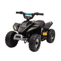 Easycomfort Quad Elettrico per Bambini 18-36 Mesi con Batteria Ricaricabile da 6V, 72x40x45.5 cm, Nero