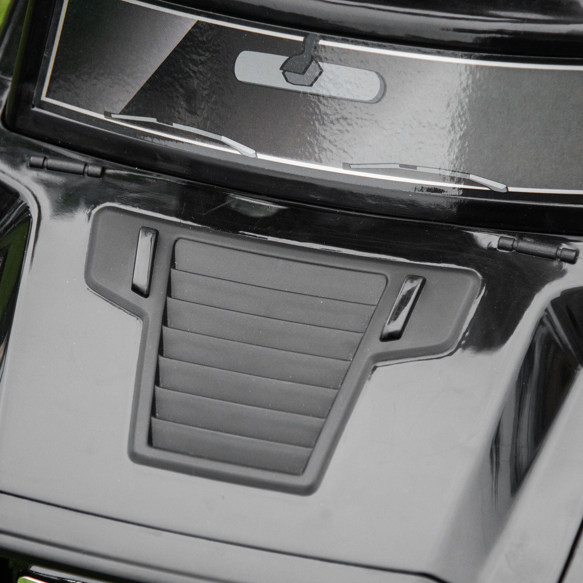 Easycomfort Macchina Giocattolo Fuoristrada per Bambini Cavalcabile con Volante, Fari e Musiche, Età 18-36 Mesi, 68x30.5x41.5cm, Nero